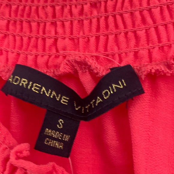 NWT Small beautiful silky coral colored off the shoulder blouse! - Picture 4 of 7